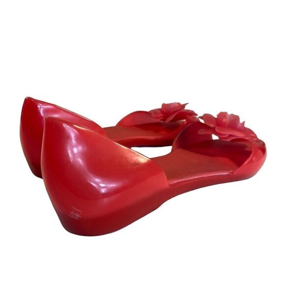 Melissa Flower red jellies flats - Picture 5 of 6